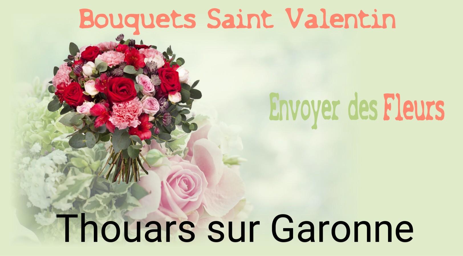Roses de Saint-Valentin livrées à Thouars-sur-Garonne